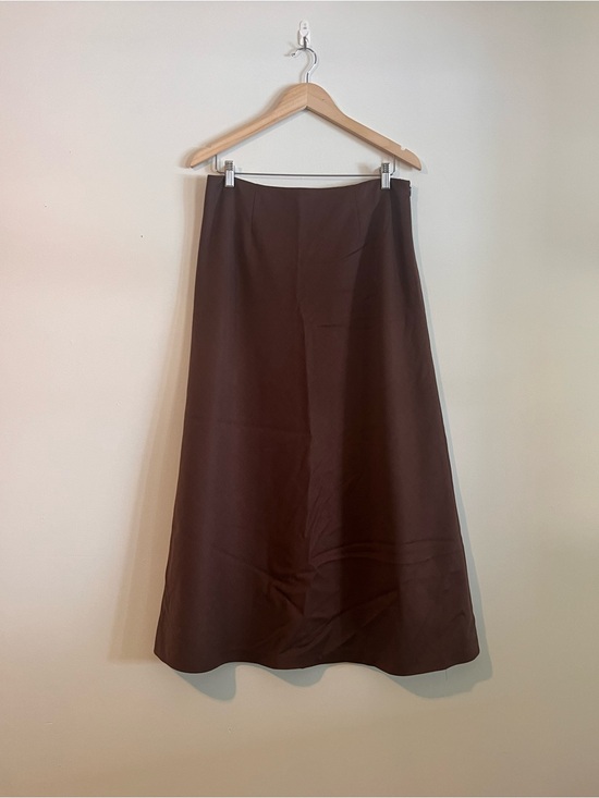 Chadwicks Dresses & Skirts - Chadwicks Dark Brown Wool Maxi Skirt